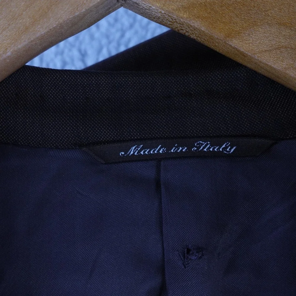 Canali Proposta Saks Fifth Avenue Mens Brown 100% Wool Blazer Sport Coat 54 R